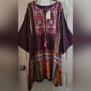 NWT Traditional Bohemian Style Dress